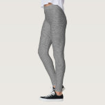 Svarta och vita ekomeddelanden leggings<br><div class="desc">Svart och vitt eko-diamantmönster</div>