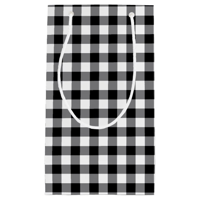 Svarta och vita Gingham (Framsidan)