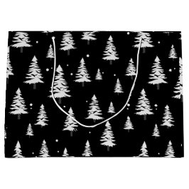 Svarta och vita Julgran