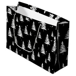 Svarta och vita Julgran