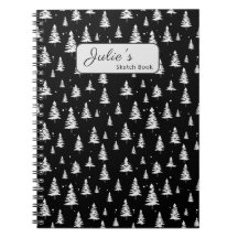 Svarta och vita Julgran