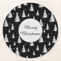 Svarta och vita Julgran