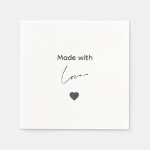 Svarta och vita kantiga grungiga Halloween servett