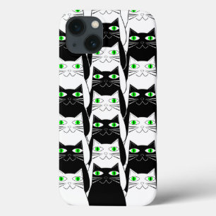 Svarta och vita katter
