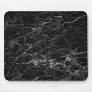 Svarta och vita Marble Struktur Musmatta