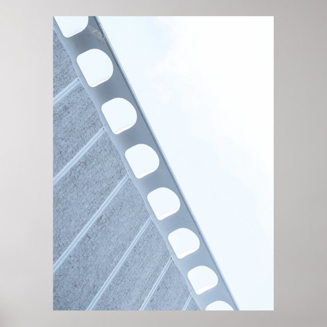 Svarta och vita metall ram poster (Framsidan)