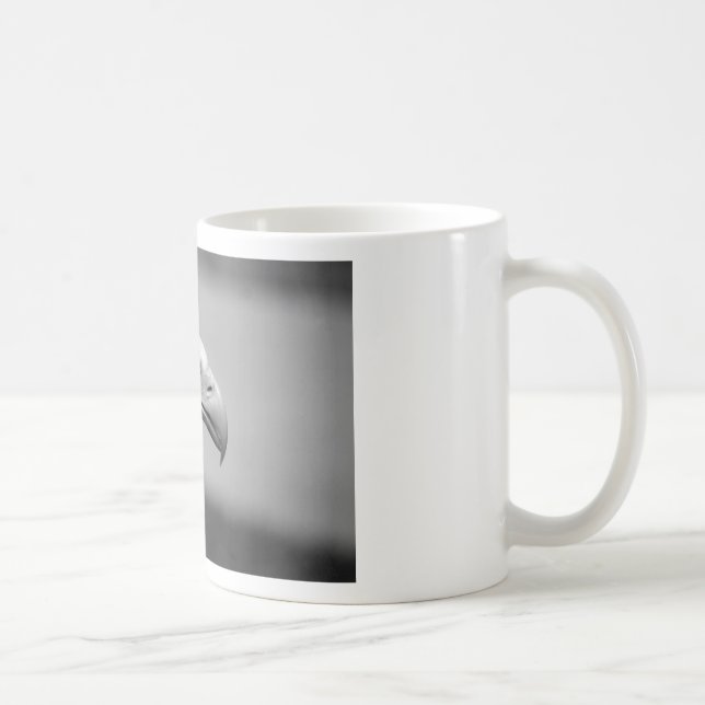 Svarta och vita örnen Öga Kaffemugg (Höger)