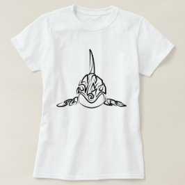 Svarta och vita örter t shirt