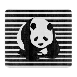 Svarta och vita panda och Rand