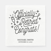 Svarta och vita Pension-Party-blöjor