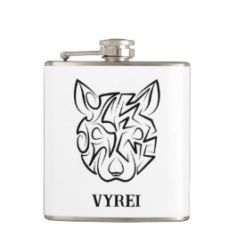 Svarta och vita stammen Råtta Fickplunta