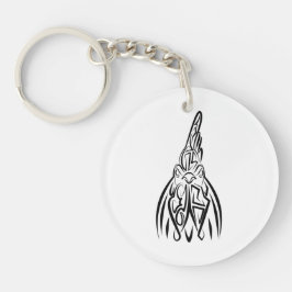 Svarta och vita stammen Tupp