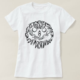 Svarta och vita stammen Uggla T Shirt