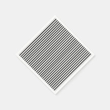 Svarta och vita Thin Streck