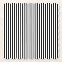 Svarta och vita Thin Streck