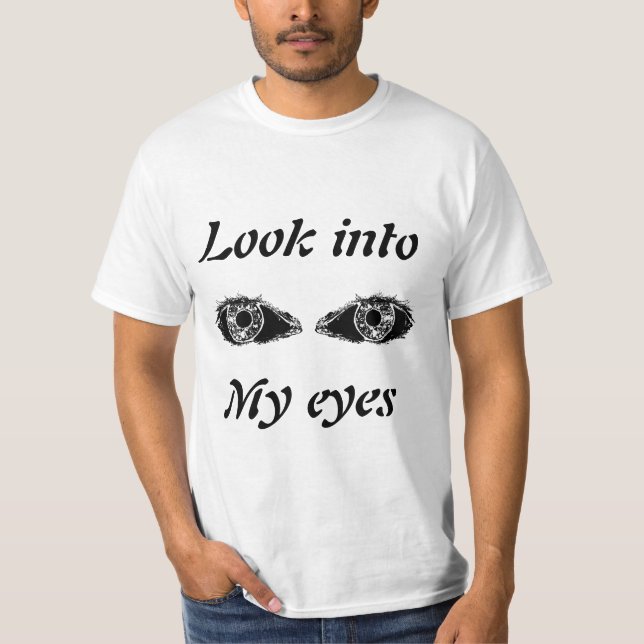 Svarta ögon  t shirt (Framsida)