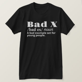 Svarta ord betyder något t shirt