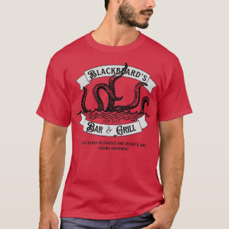 Svarta ördar Pub och galler T Shirt