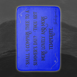 Svarta på Blue Shakespeare ska jag jämföra.. | Badrumsmatta