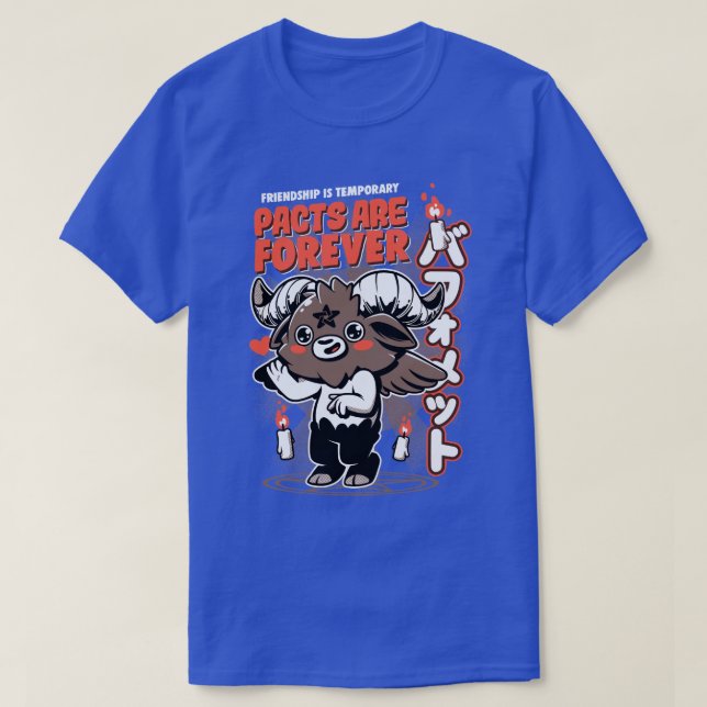 Svarta pakter är för evigt t shirt (Design framsida)