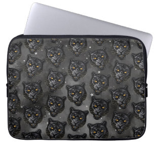 Svarta pantern laptop fodral