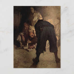 Svarta platsen - N. C. Wyeth Vykort