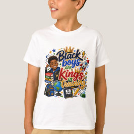 Svarta Pojkar Är Kungar Under Utbildning T Shirt