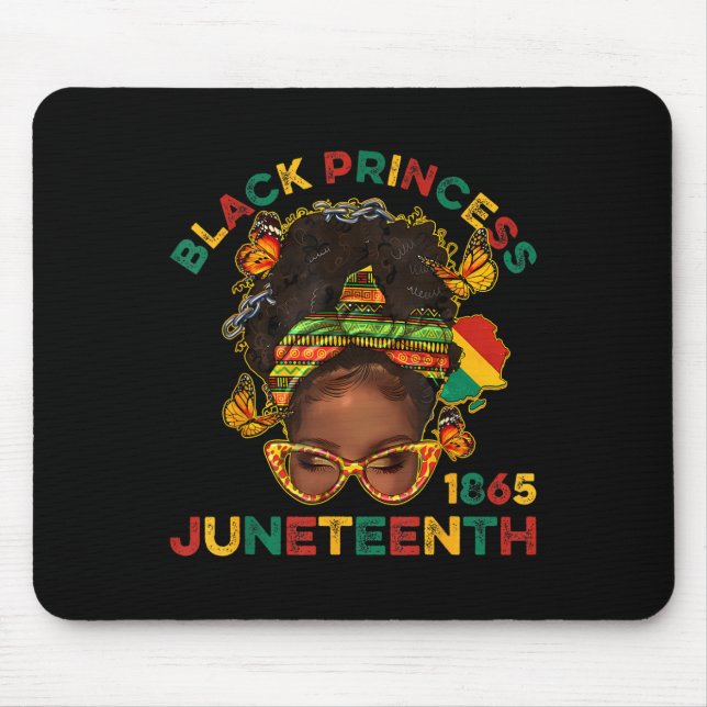 Svarta prinsars Juneteenth 1865 historiemånad Mela Musmatta (Framsidan)