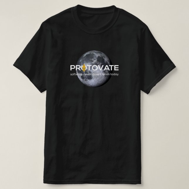 Svarta protokollet om Måne Man T-Shirt (Design framsida)