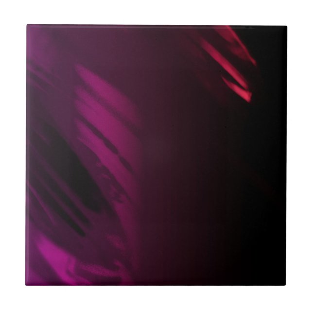 Svarta Ro färg Kakelplatta (Framsidan)