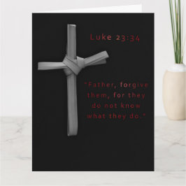 Svarta röda Religiösan Kor Påsk Kort