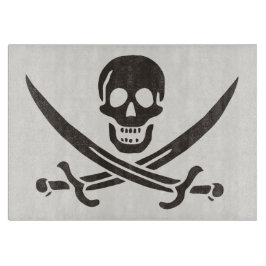 Svarta Skalle Svärd Piratflagga av Calico Jack