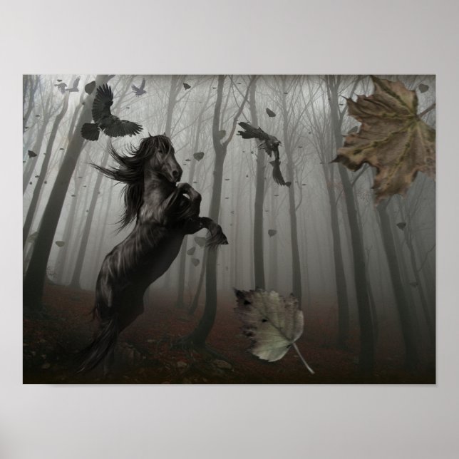 Svarta Skogen Poster (Framsidan)