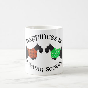 Svarta skotska terrier glädje kaffemugg