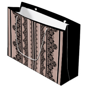 Svarta snöre, öppning, brun bakgrund, beige, Bla