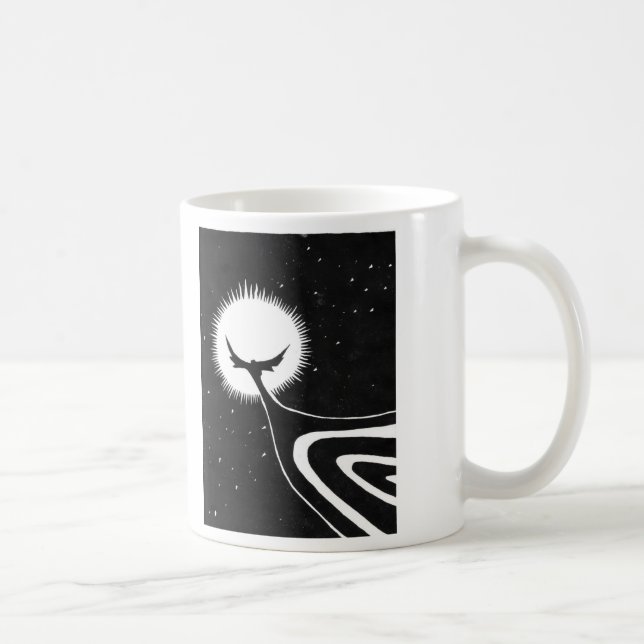 Svärta som död som är söt som kärlek som hoas som kaffemugg (Höger)