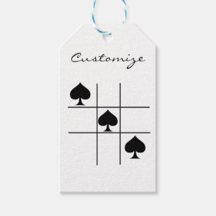 Svarta spader Tic Tac Toe_Thunder_Cove Presentetikett