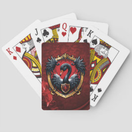 Svarta Svan är en symbol för elegans och makt. Casinokort