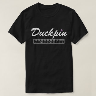 Svarta T-Shirt-rutor med dubbla streck T Shirt