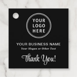 Svarta Tacken QR-Logotyp för företag Gåvor Etiketter