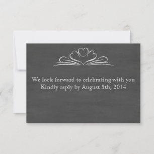 Svarta tavlan RSVP OSA Kort