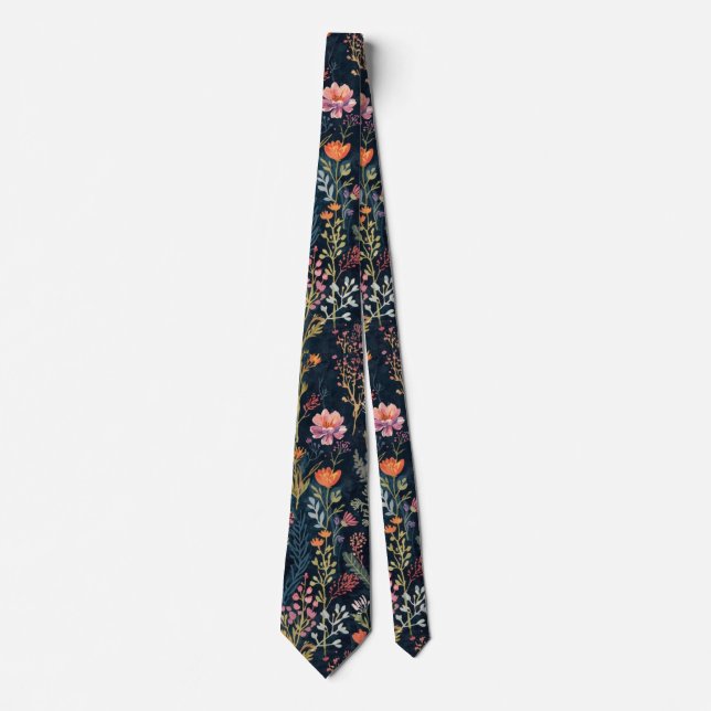 svarta trädgårdsblommor vildblomma vår äng slips (Framsida)