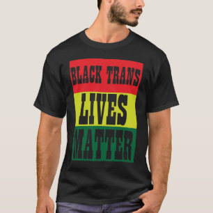 Svarta tranportliv - matchande BLM T Shirt