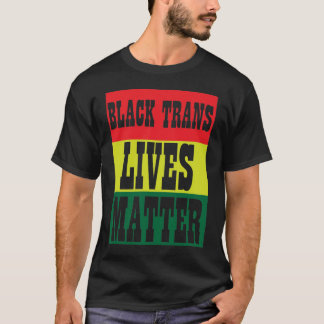 Svarta tranportliv - matchande BLM T Shirt