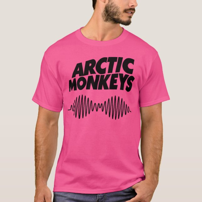 Svarta Vågarna om apa T Shirt (Framsida)