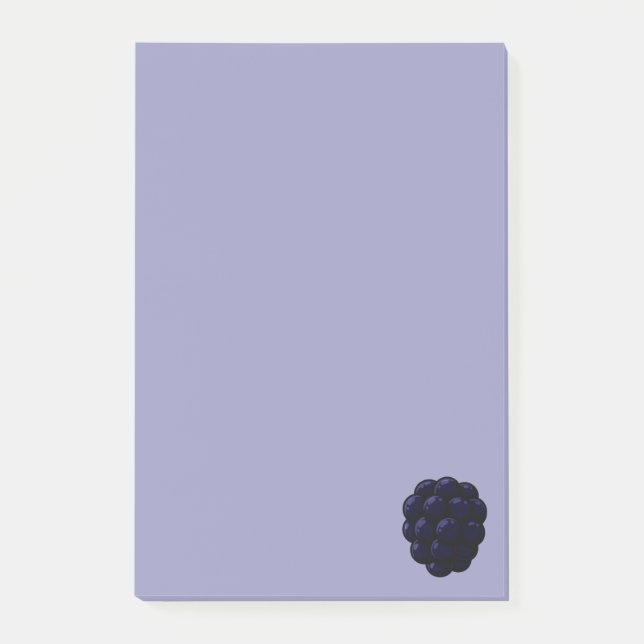 Svarta vinbär - Frukt Kollektion - Post-it Block (Framsida)
