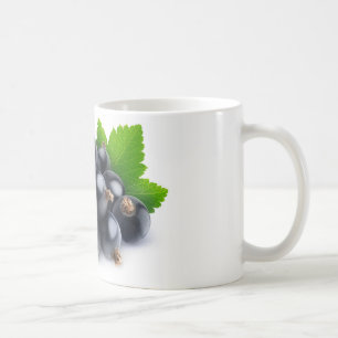 Svarta vinbär kaffemugg