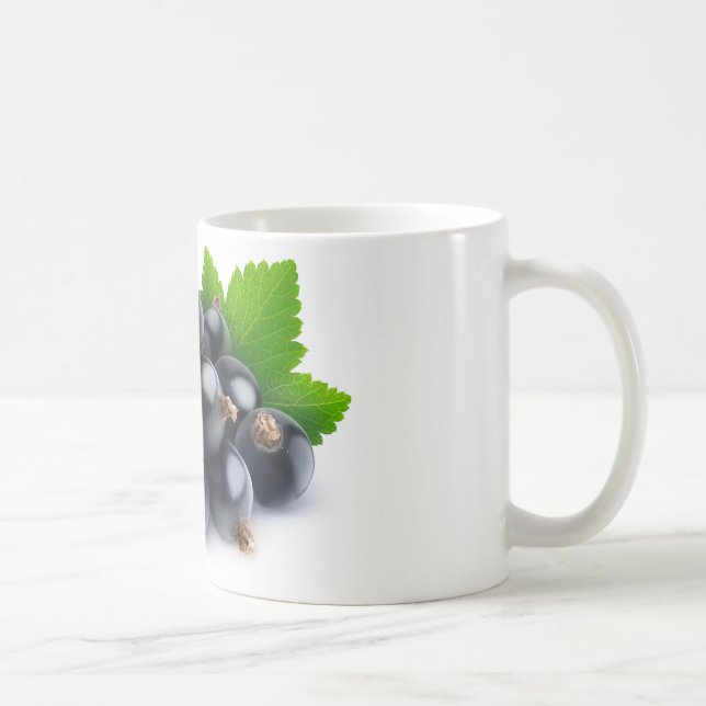 Svarta vinbär kaffemugg (Höger)