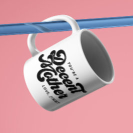 Svarta Vintagen Retro Decent Mor Mugg