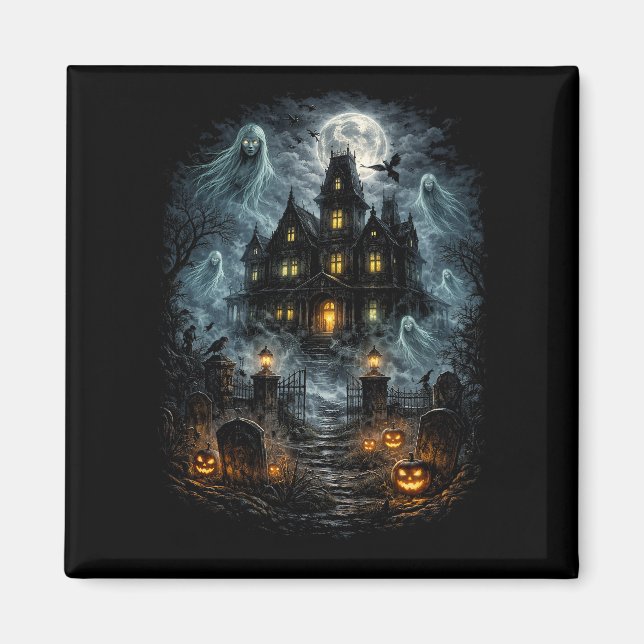 Svarta viskningar från Blackwood Manor Magnet (Framsidan)